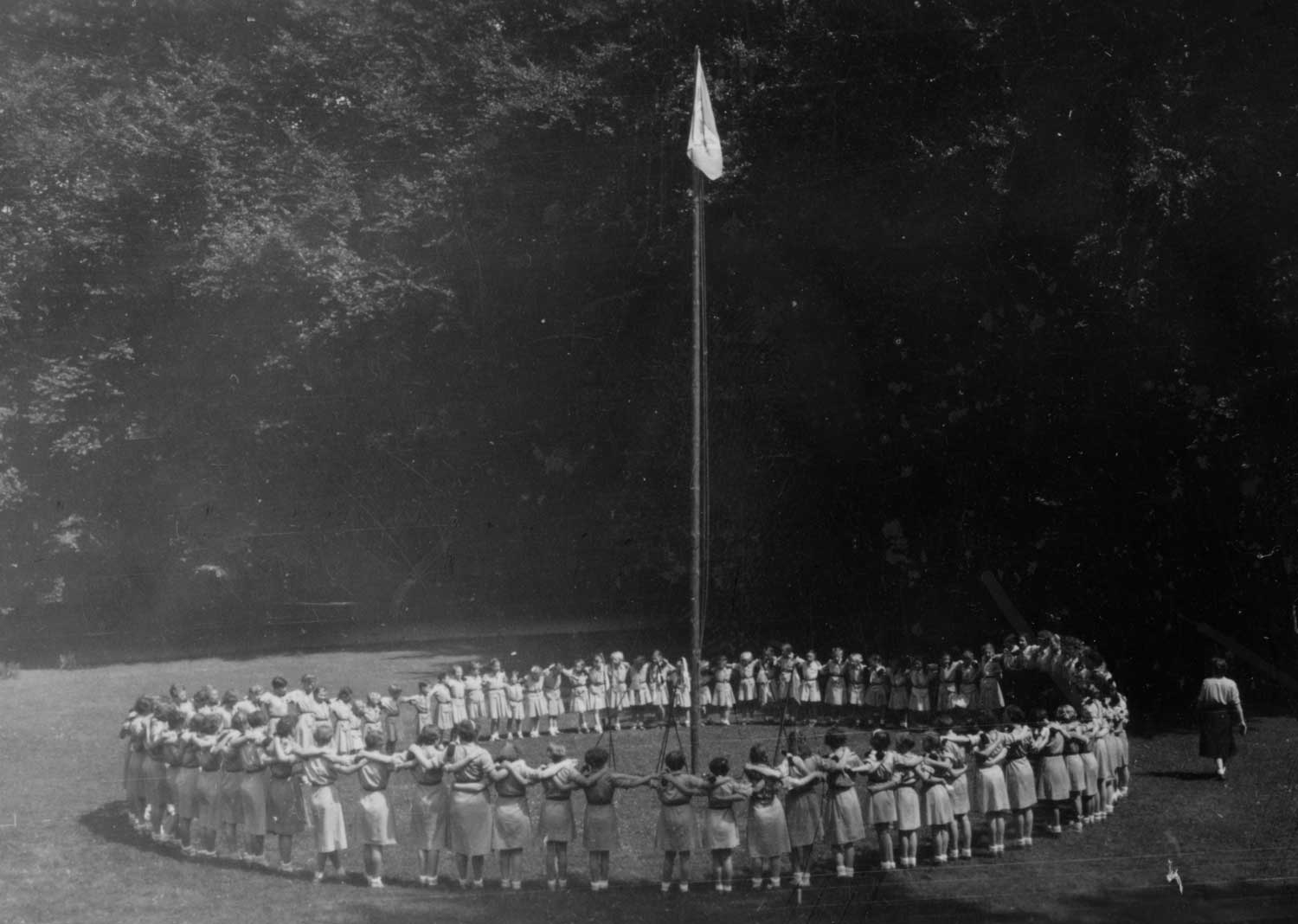 Foto kamp meisjes