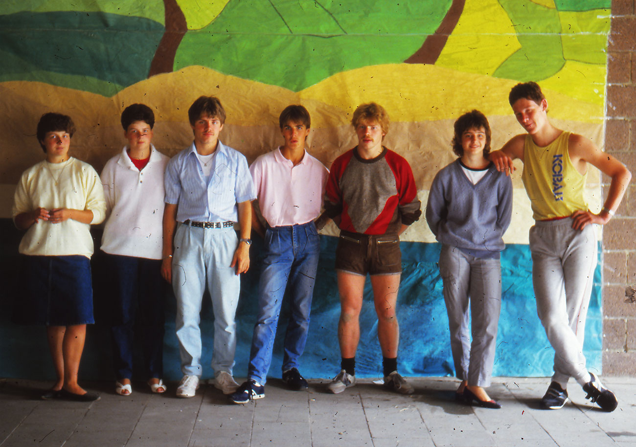 Leidingsploeg kamp 1986