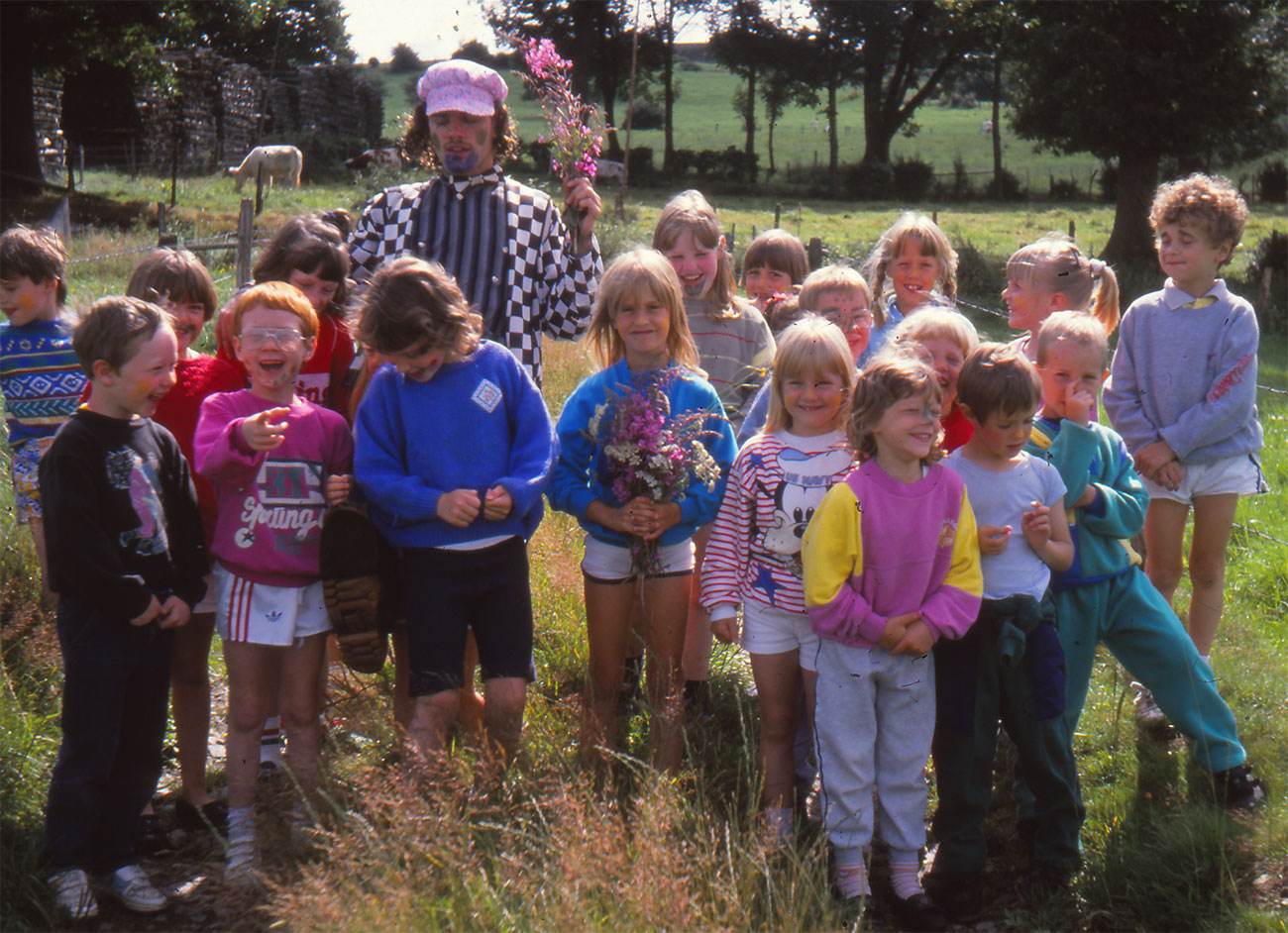 De jongsten op kamp 1988