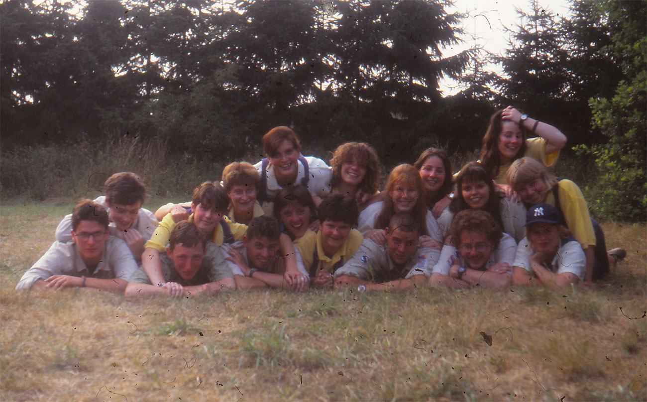 Leidingsfoto kamp 1995